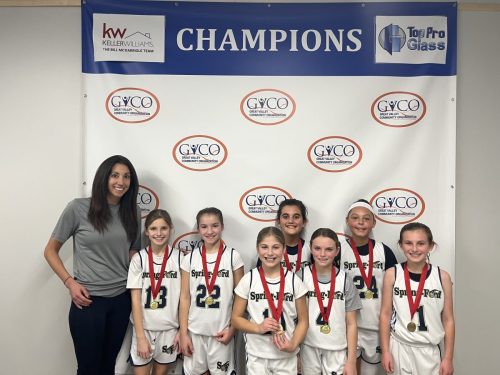 4th Grade Girls Division  Champions - Spring-Ford